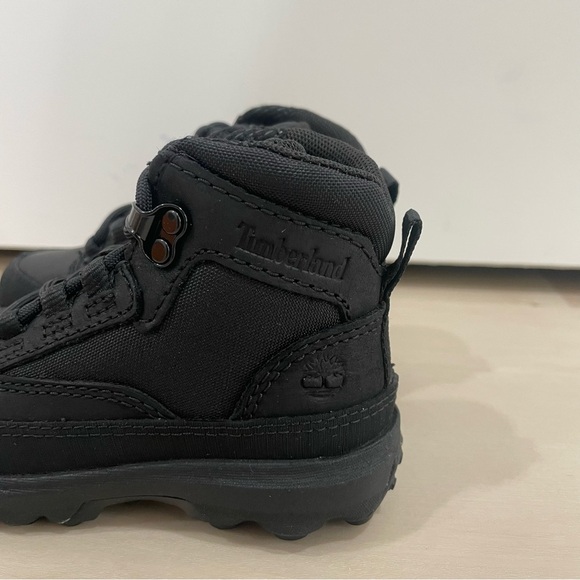 NEW Timberland Toddler Infant Size 6 Converge Mid Hiking Boots TB0A63CY001 Black - Picture 6 of 12